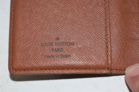 Couverture Agenda Louis Vuitton En Toile Monogram